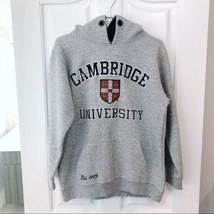 EUC! Vintage Cambridge University Emblem Hoodie
